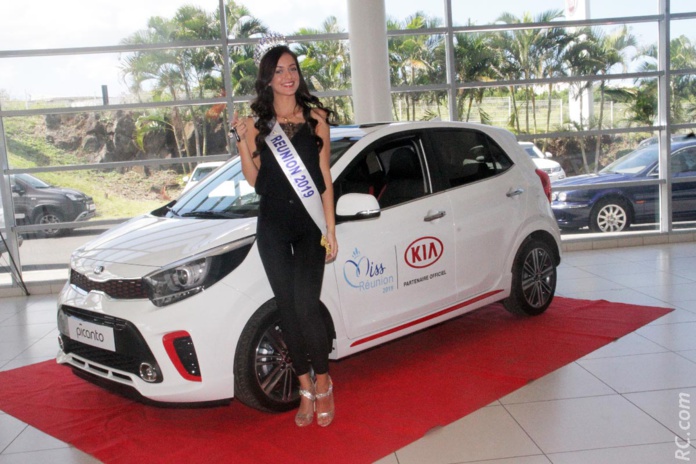Morgane Lebon a reçu les clés de sa Picanto