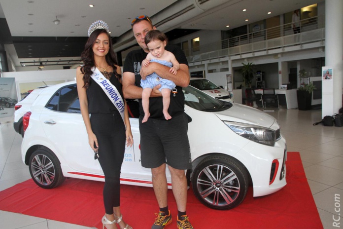 Morgane Lebon a reçu les clés de sa Picanto Morgane Lebon a reçu les clés de sa Picanto