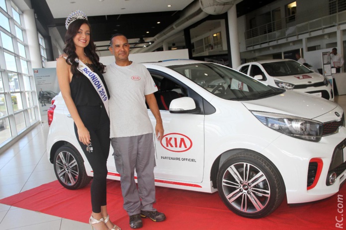 Morgane Lebon a reçu les clés de sa Picanto Morgane Lebon a reçu les clés de sa Picanto