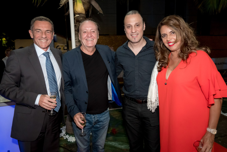 Morgane Lebon à l'inauguration de l'agence rénovée d'Air Austral Morgane Lebon à l'inauguration de l'agence rénovée d'Air Austral