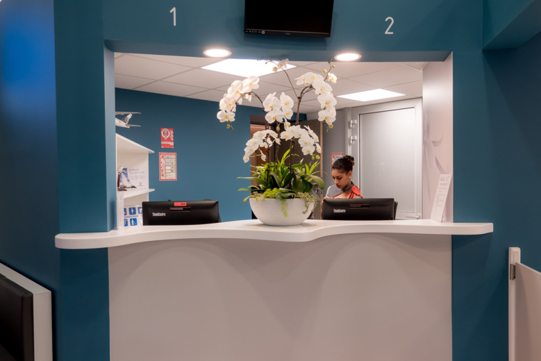 Morgane Lebon à l'inauguration de l'agence rénovée d'Air Austral Morgane Lebon à l'inauguration de l'agence rénovée d'Air Austral