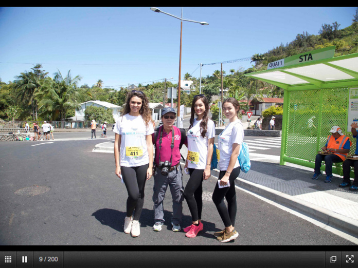 Miss Réunion 2019 et ses dauphines au Pandathlon 2019 à l'Entre-Deux Miss Réunion 2019 et ses dauphines au Pandathlon 2019 à l'Entre-Deux