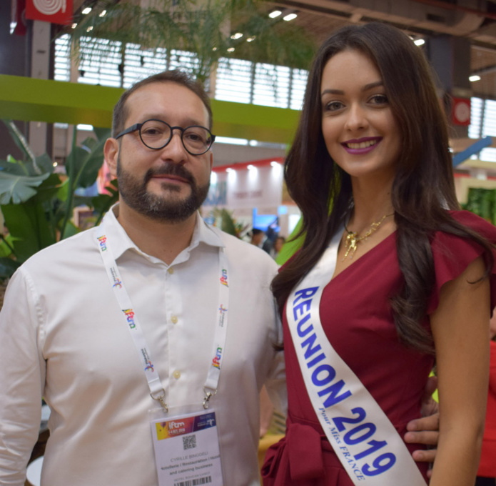Cyril Binggeli, directeur hôtel Boucan Canot et Morgane Lebon Cyril Binggeli, directeur hôtel Boucan Canot et Morgane Lebon