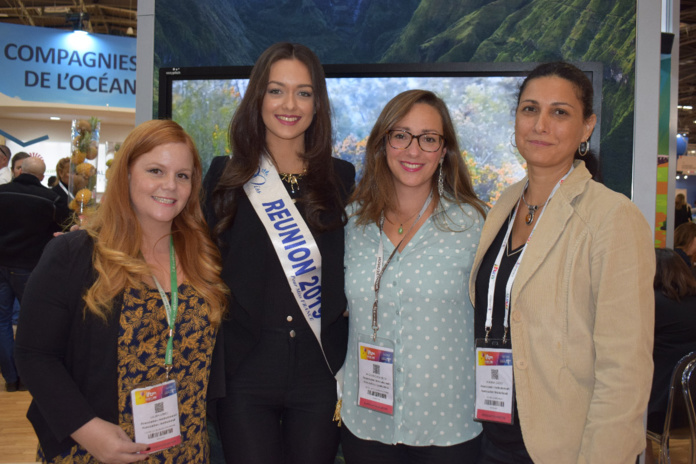 Morgane Lebon au Salon Top Résa 2019 à Paris