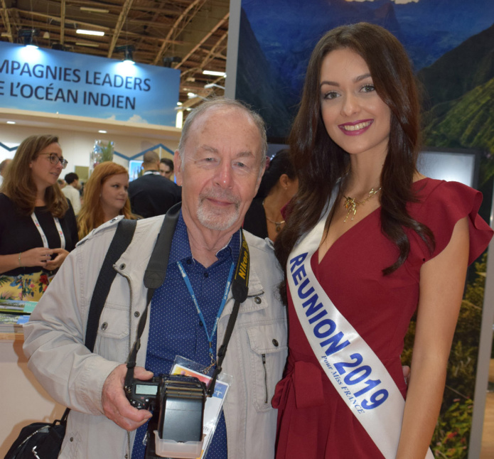 Morgane Lebon au Salon Top Résa 2019 à Paris