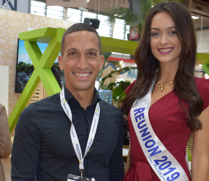 Morgane Lebon au Salon Top Résa 2019 à Paris