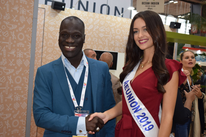Morgane Lebon au Salon Top Résa 2019 à Paris