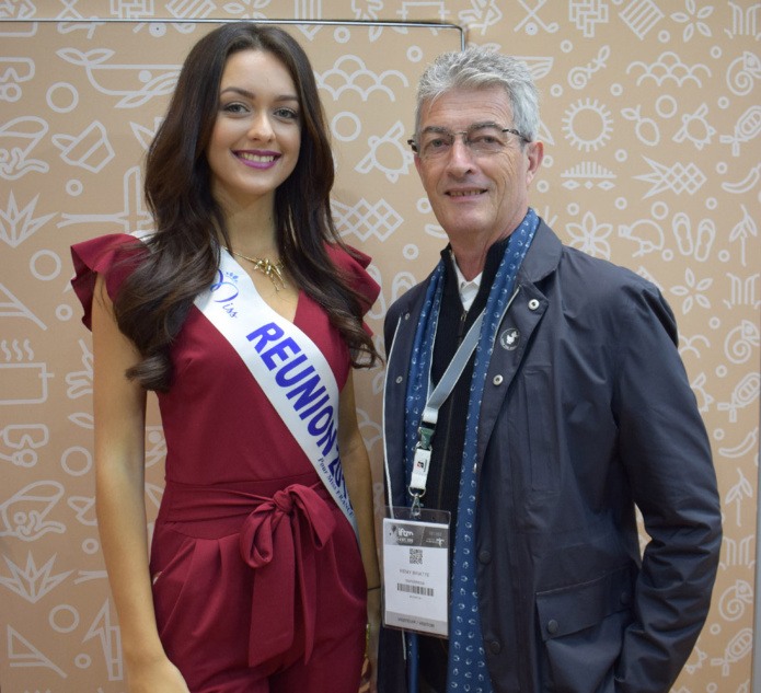 Morgane Lebon au Salon Top Résa 2019 à Paris