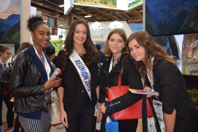 Morgane Lebon au Salon Top Résa 2019 à Paris