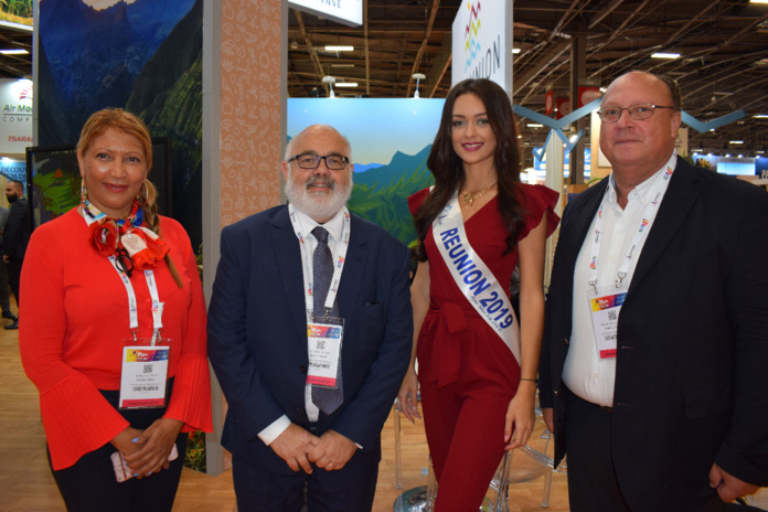 Morgane Lebon au Salon Top Résa 2019 à Paris
