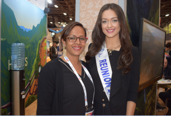 Morgane Lebon au Salon Top Résa 2019 à Paris