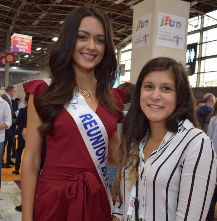 Morgane Lebon au Salon Top Résa 2019 à Paris