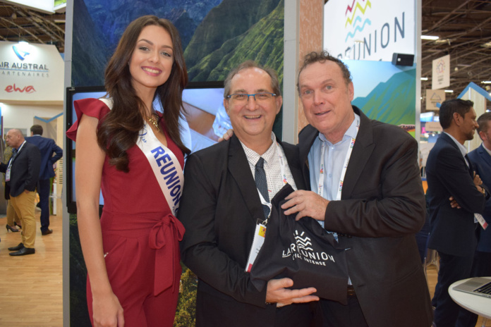 Morgane Lebon au Salon Top Résa 2019 à Paris