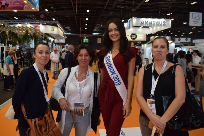 Morgane Lebon au Salon Top Résa 2019 à Paris