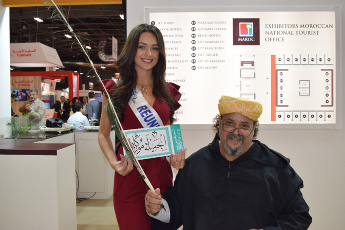 Morgane Lebon au Salon Top Résa 2019 à Paris