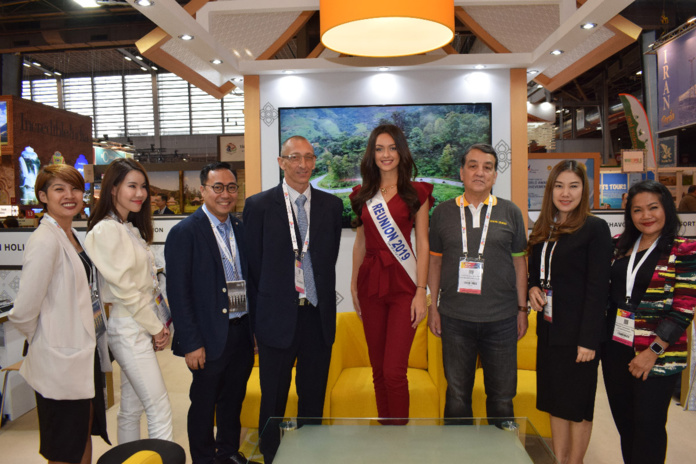 Morgane Lebon au Salon Top Résa 2019 à Paris
