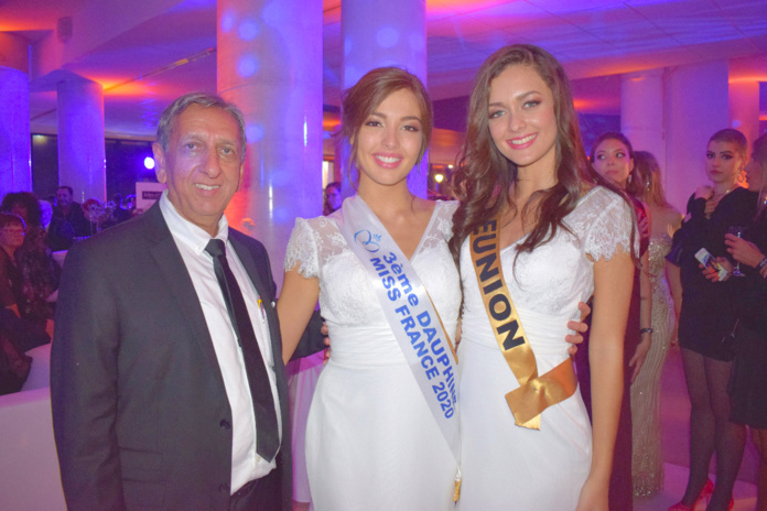 Aziz Patel, Miss Bourgogne et Miss Réunion Aziz Patel, Miss Bourgogne et Miss Réunion