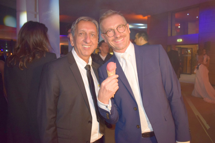 Aziz Patel et Olivier Noël de Miss France Organisation