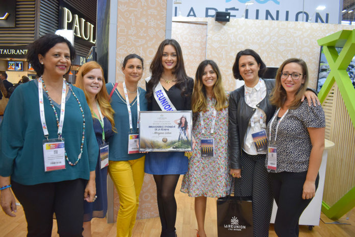 Morgane Lebon nommée Ambassadrice d'Honneur de La Réunion par l'IRT Morgane Lebon nommée Ambassadrice d'Honneur de La Réunion par l'IRT