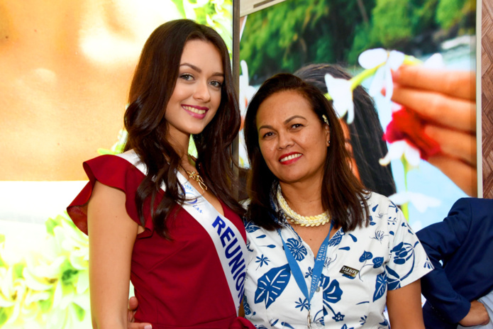 Quand Morgane Lebon rencontre Vaimalama Chaves, Miss France, et Sylvie Tellier Quand Morgane Lebon rencontre Vaimalama Chaves, Miss France, et Sylvie Tellier