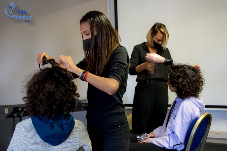 Backstage Miss Réunion 2020: préparatifs
