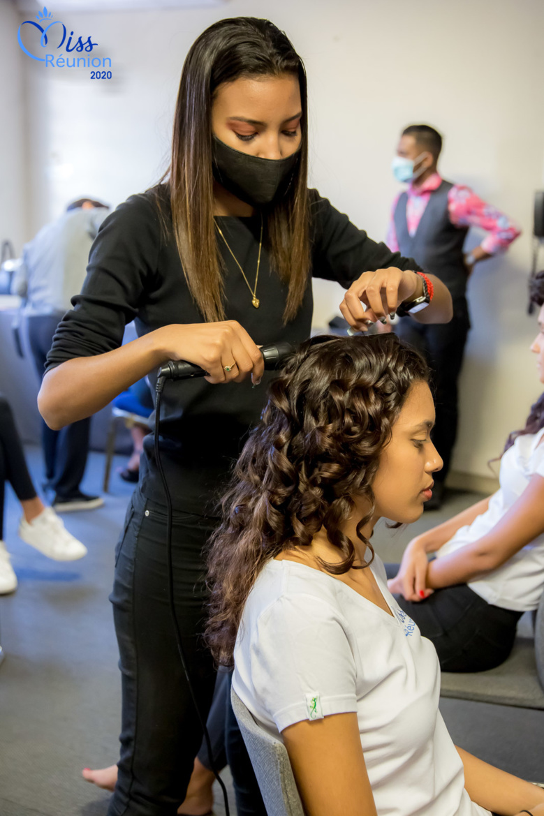 Backstage Miss Réunion 2020: préparatifs