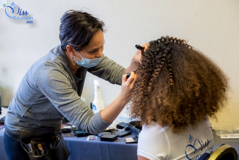 Backstage Miss Réunion 2020: préparatifs