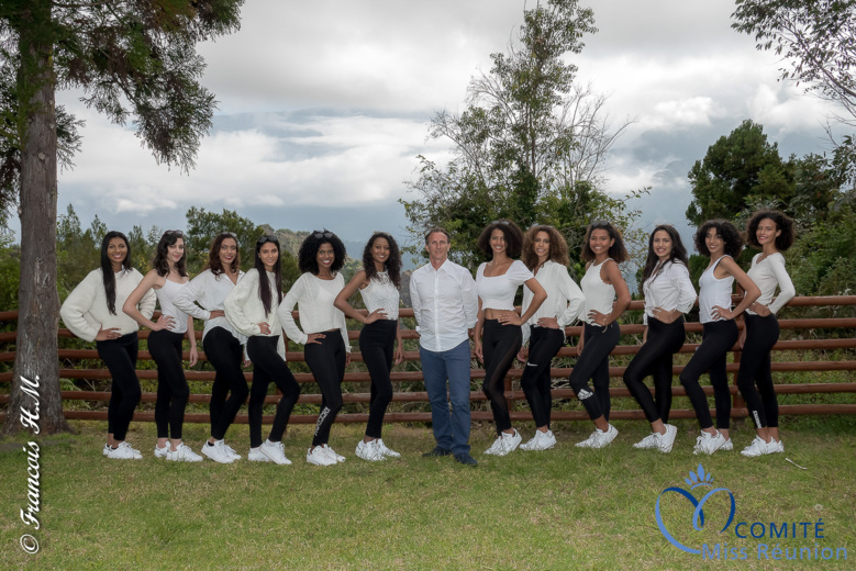 Les 12 candidates 2020 aux Thermes de Cilaos