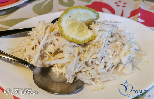 La salade de palmiste, succulente La salade de palmiste, succulente