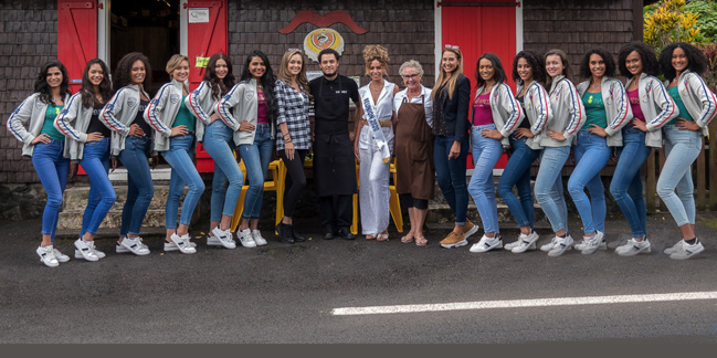 Halte gourmande "Chez Moustache" à Saint-Philippe pour les candidates 2021 Halte gourmande "Chez Moustache" à Saint-Philippe pour les candidates 2021