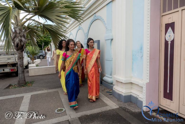 Arrivée au temple