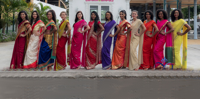 Les candidates 2021 visitent le temple tamoul de Saint-Paul Les candidates 2021 visitent le temple tamoul de Saint-Paul