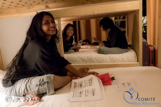 Soirée conviviale et pyjama party à l'Hôtel Le Terre Sainte pour les candidates 2021