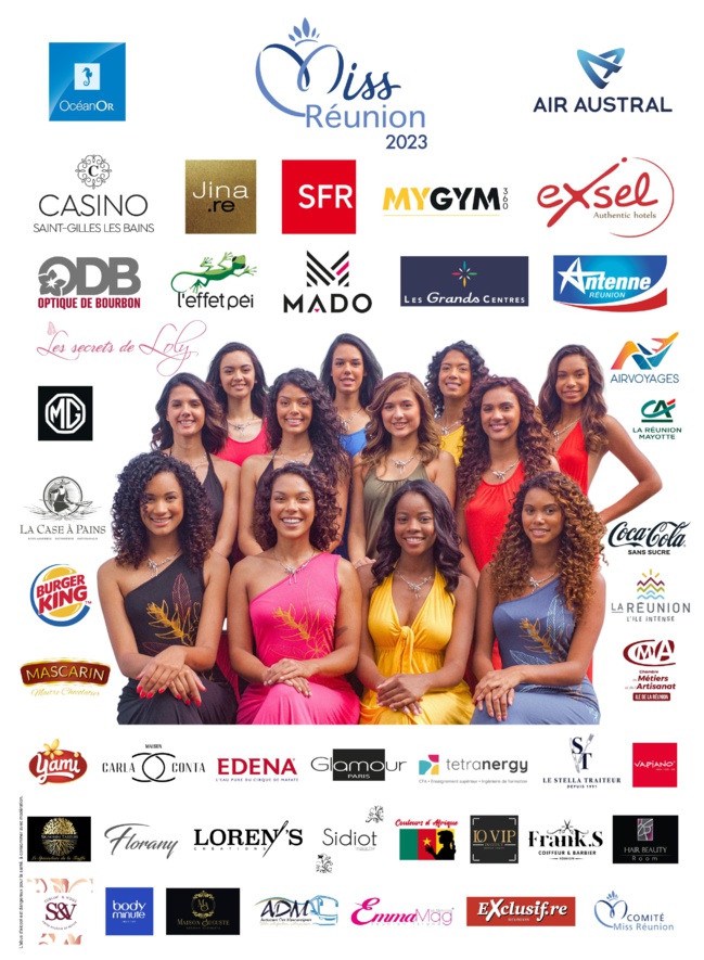 Partenaires Miss Réunion 2023