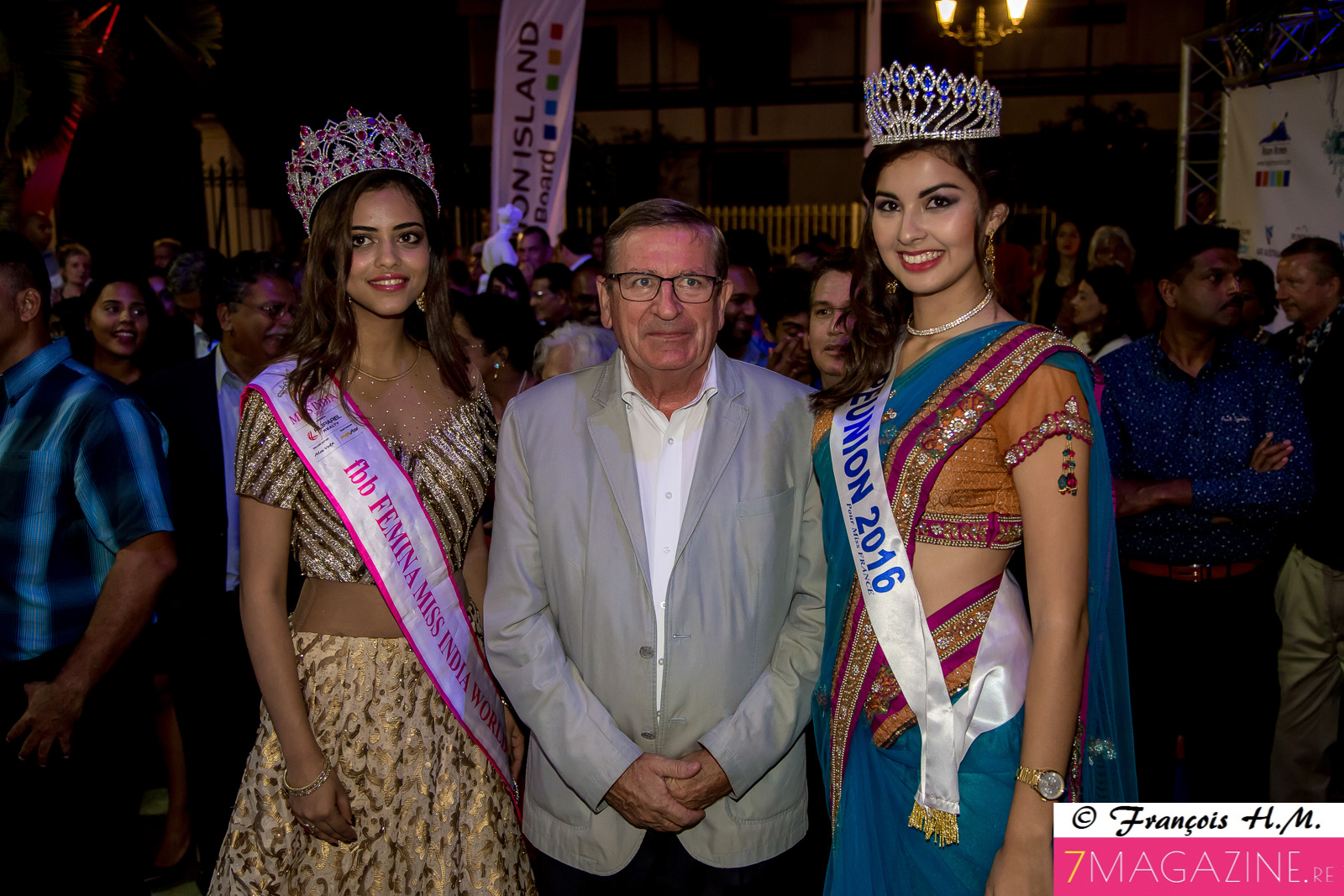 Miss India à La Réunion, accueillie par Ambre N'guyen
