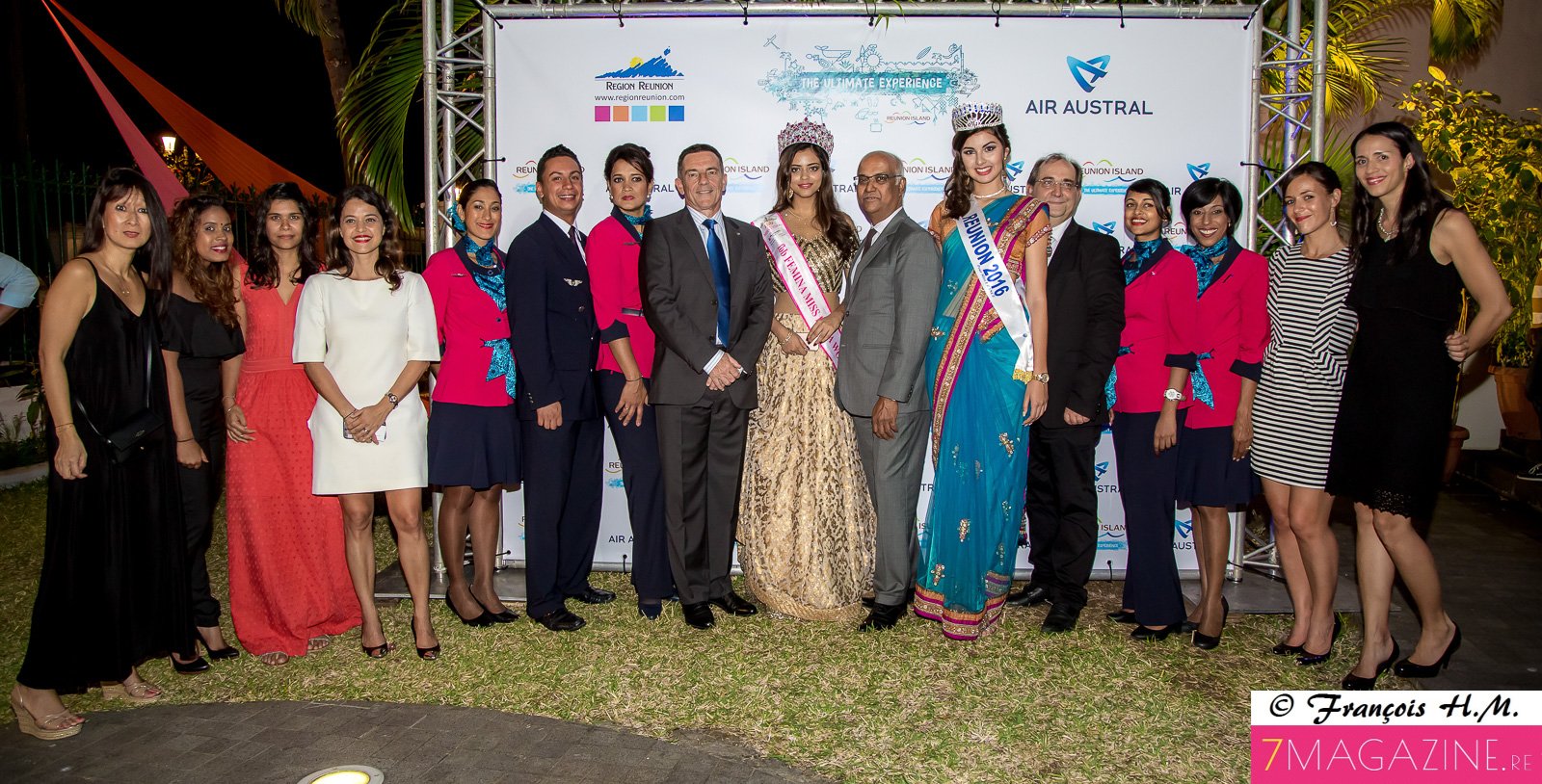 Miss India à La Réunion, accueillie par Ambre N'guyen