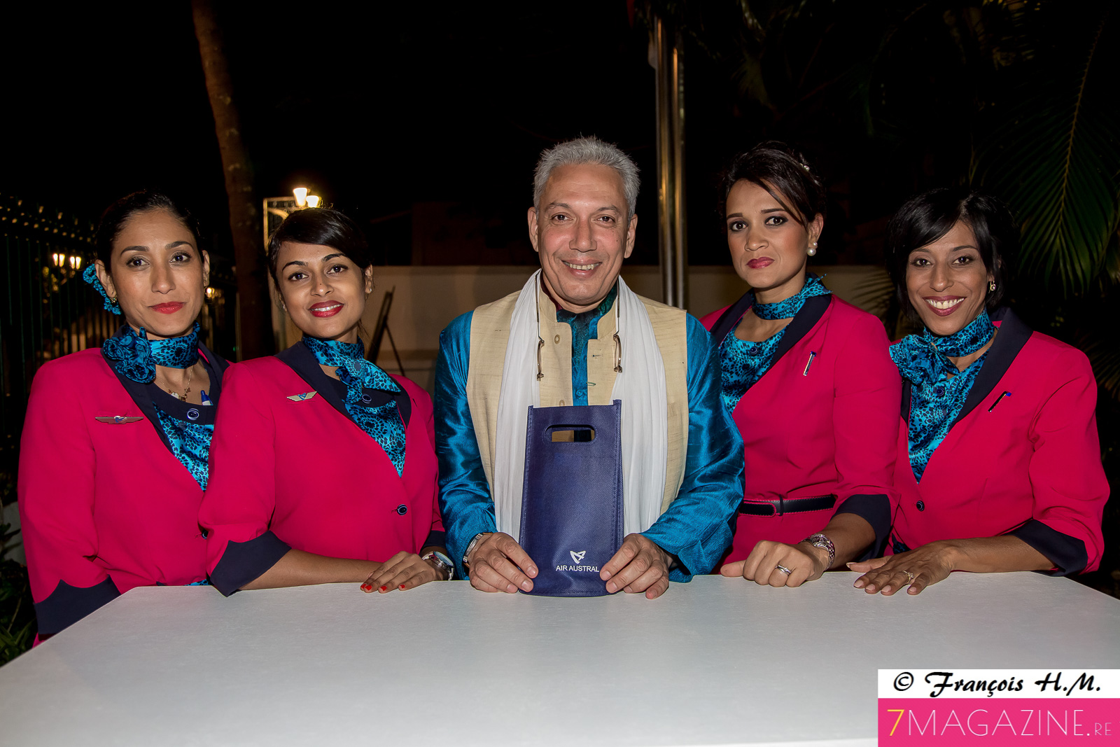Miss India à La Réunion, accueillie par Ambre N'guyen