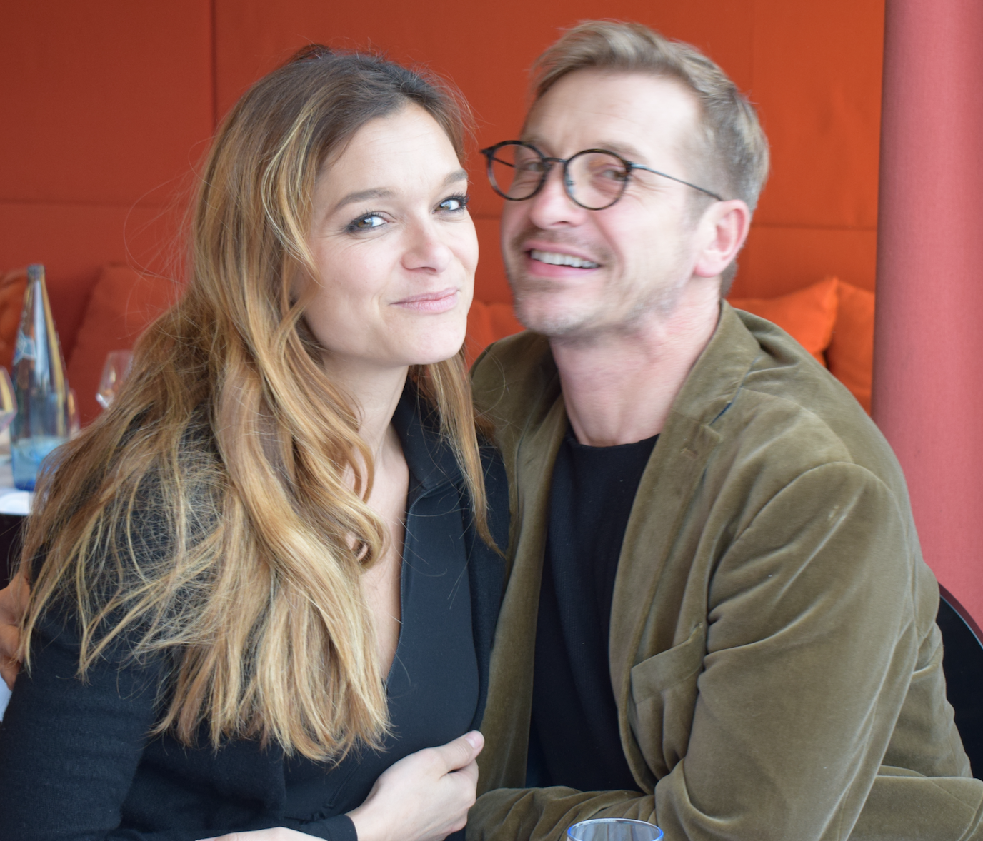 Célia Jourdheuil et Olivier Noël de Miss France Organisation