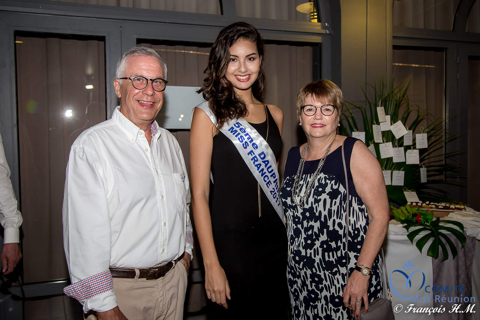 Miss Réunion à la "Swaré Kréol" de l'IAE