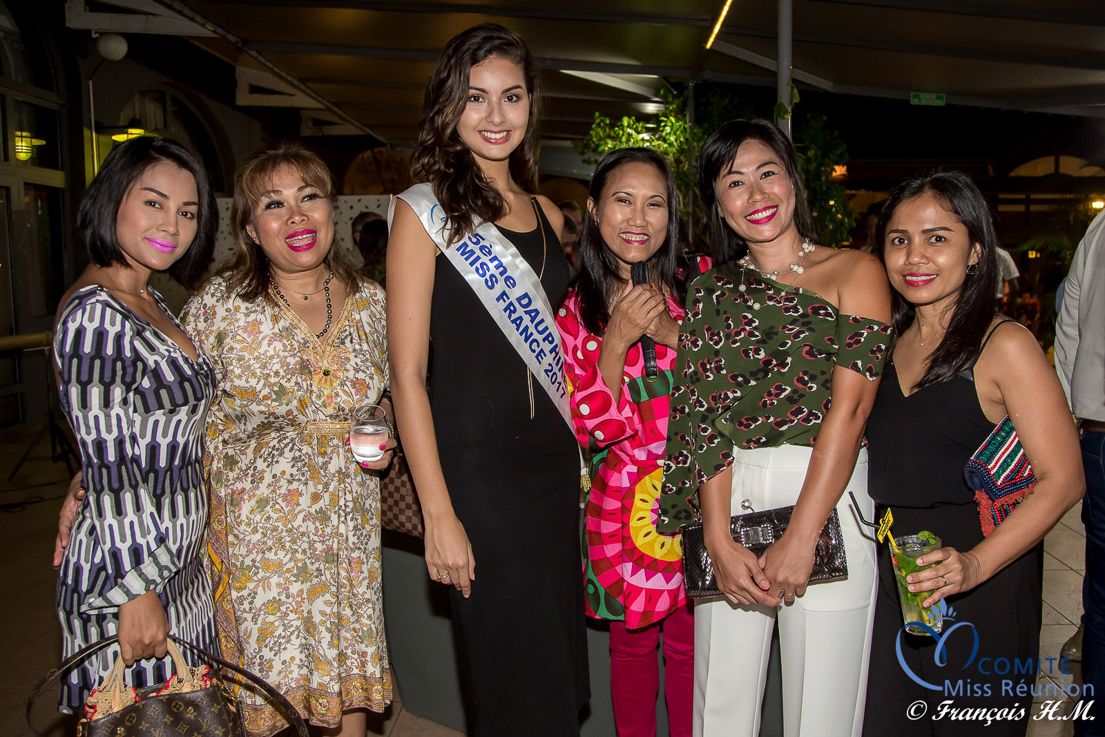 Miss Réunion à la "Swaré Kréol" de l'IAE