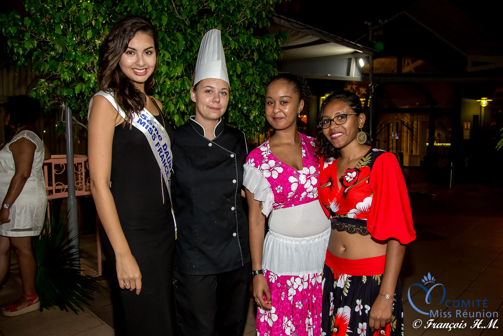 Miss Réunion à la "Swaré Kréol" de l'IAE