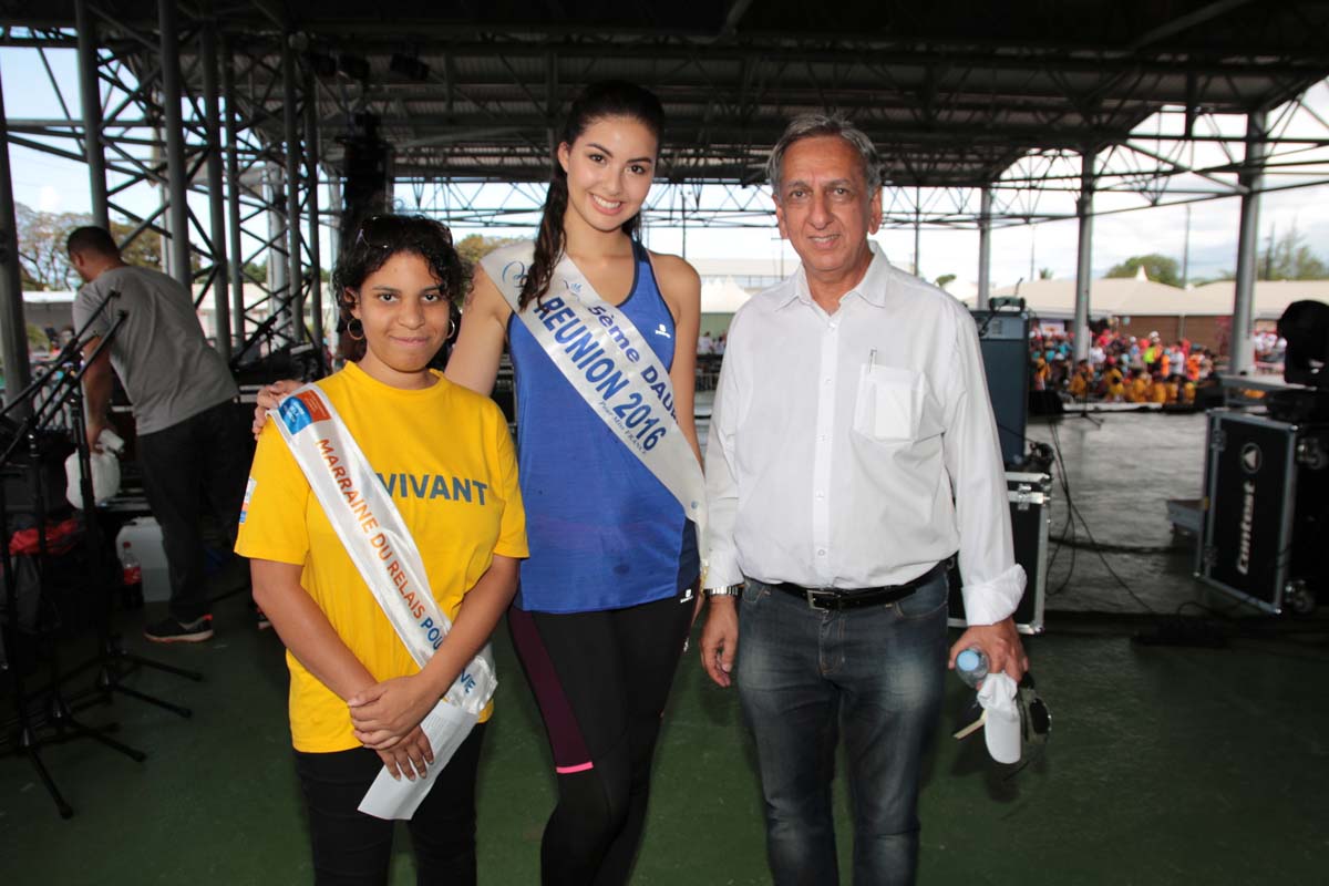 Marie-Pierre Carron, Ambre N'guyen et Aziz Patel