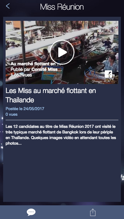 Téléchargez l'application mobile Miss Réunion!