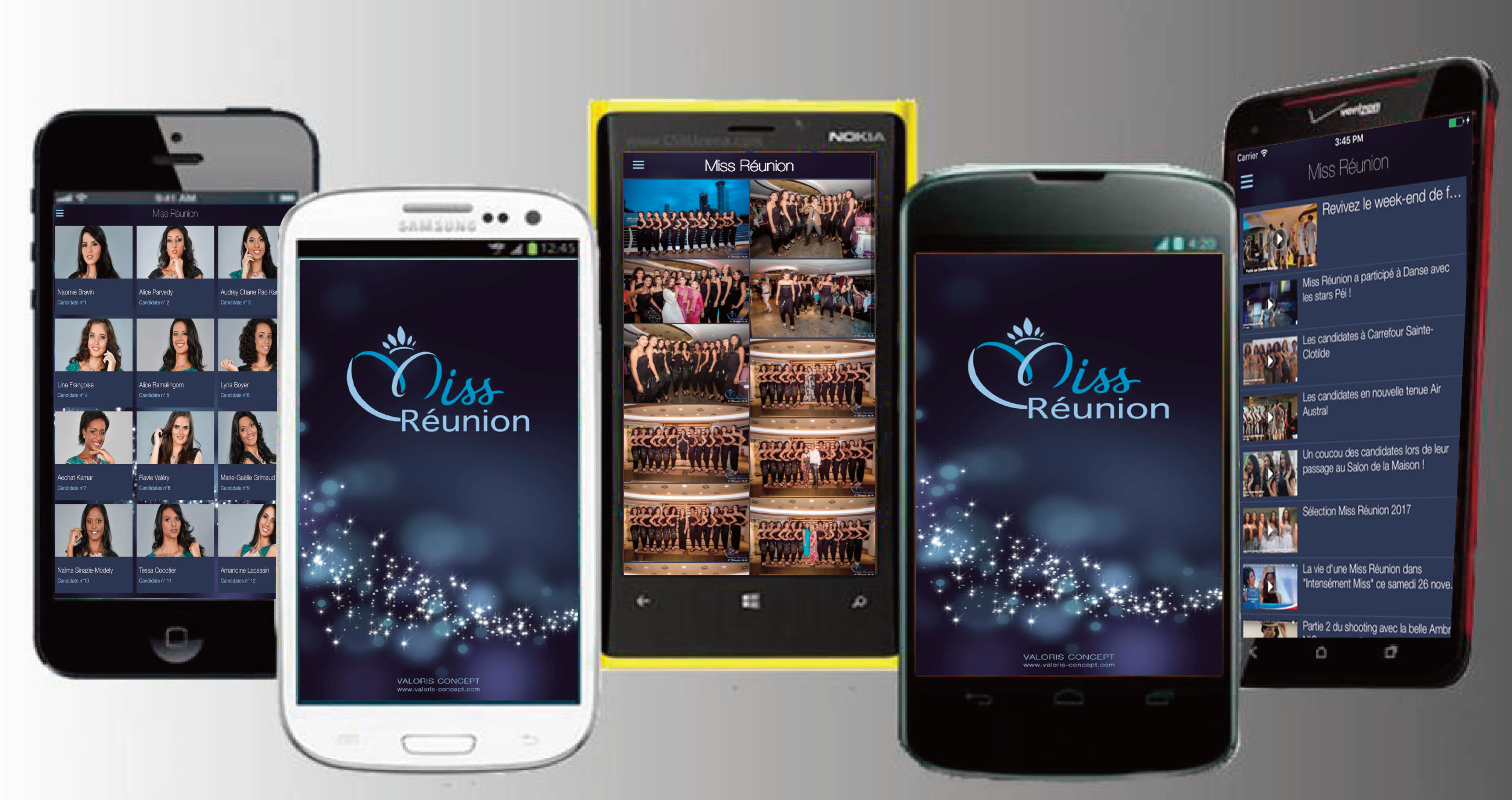 Téléchargez l'application mobile Miss Réunion!