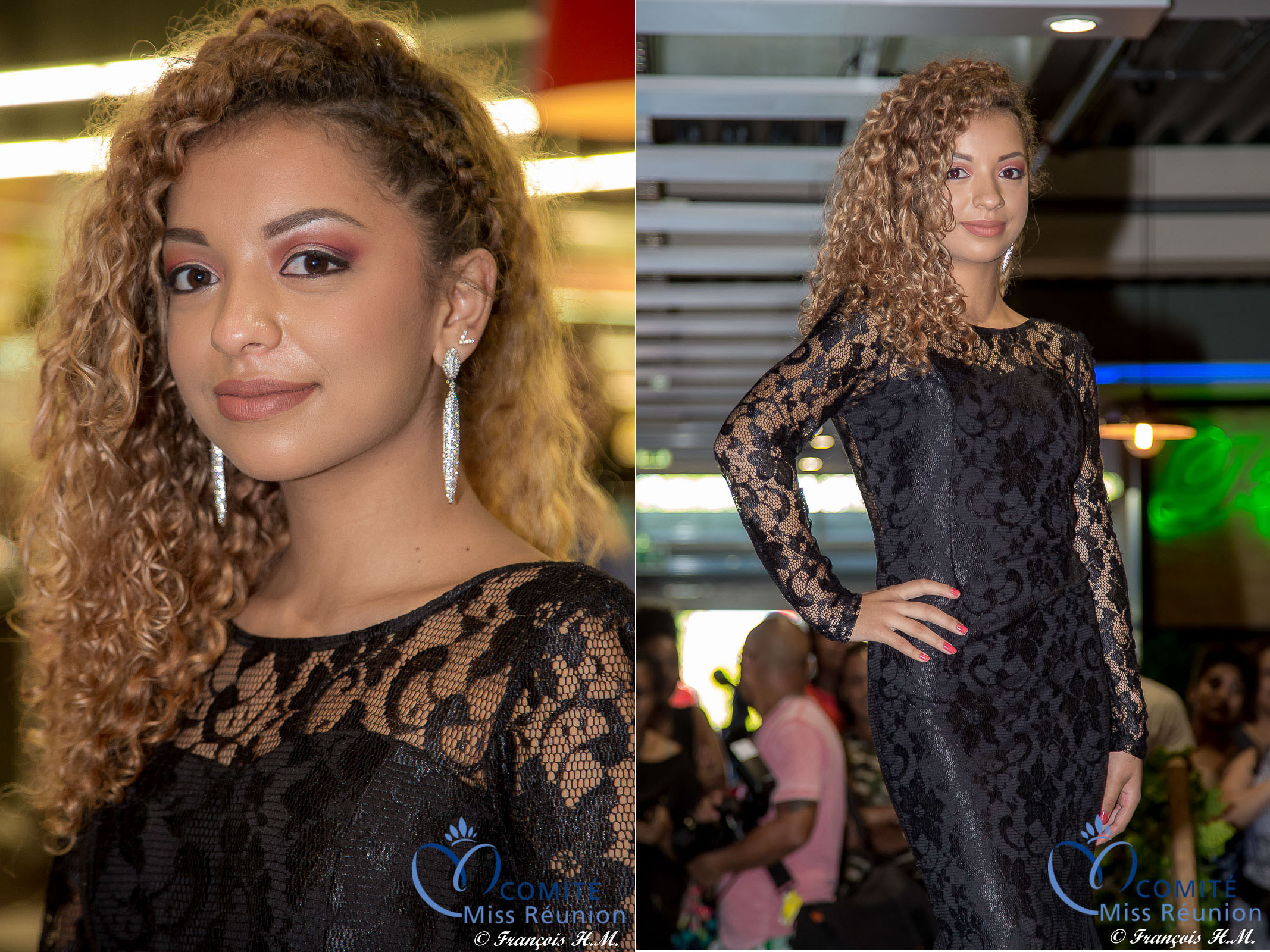 Défilé des candidates Miss Saint-André 2017