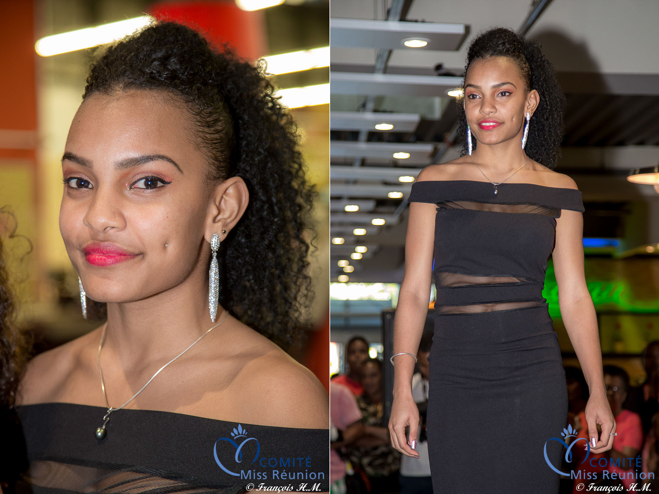 Défilé des candidates Miss Saint-André 2017