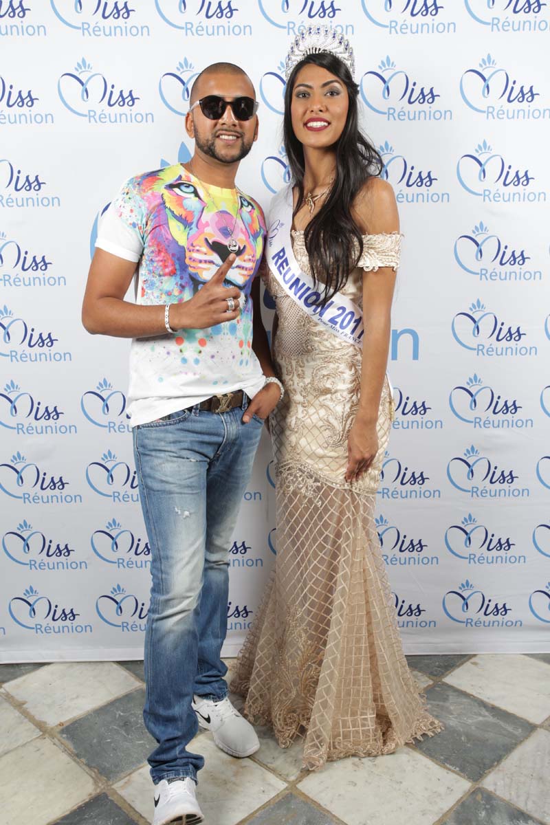 DJ Assad avec Miss Réunion