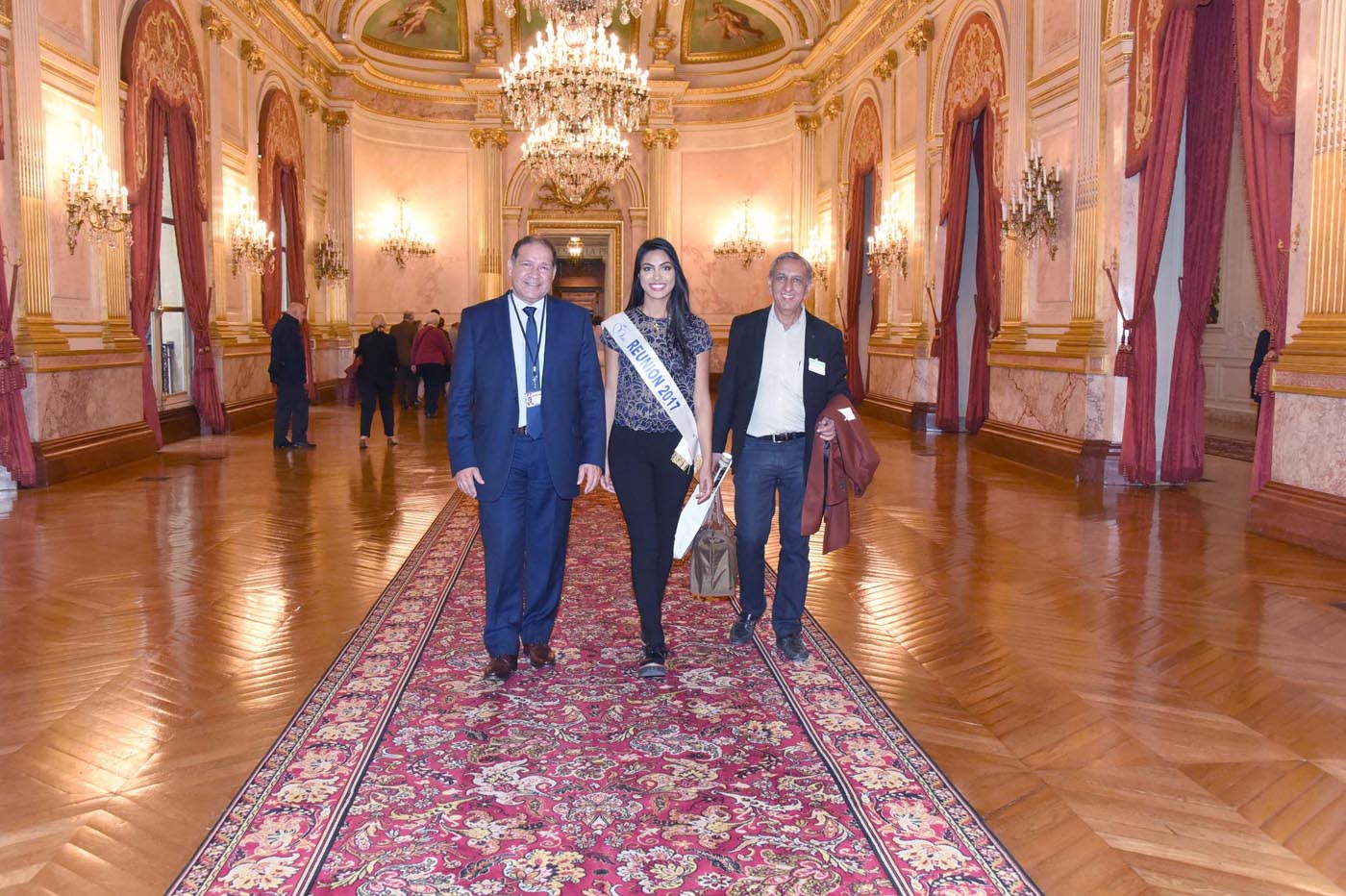 Dans les magnifiques salons du Palais Bourbon