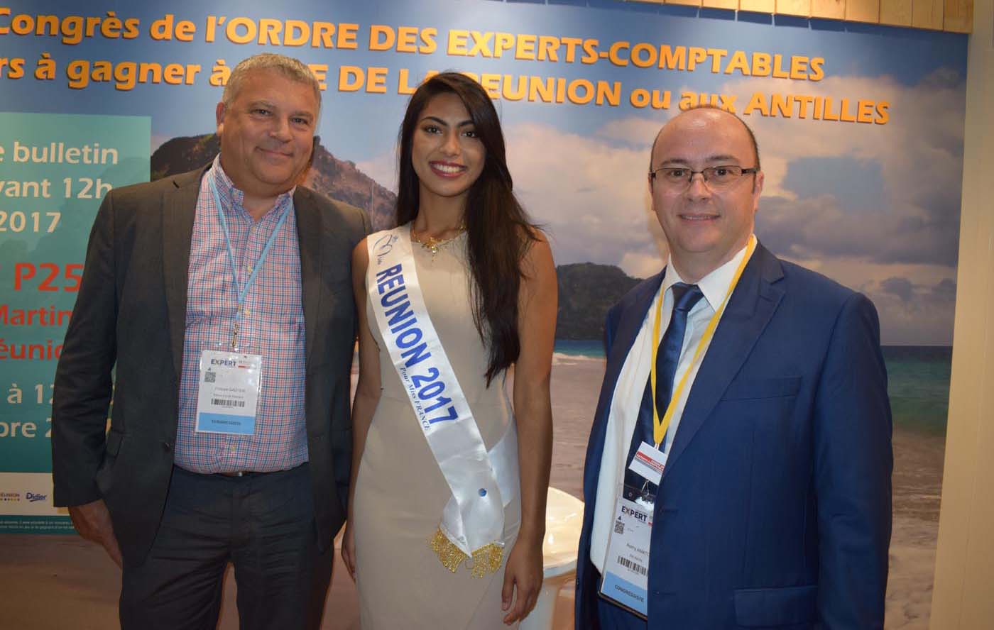 Miss Réunion au Congrès des Experts Comptables 2017 à Lille