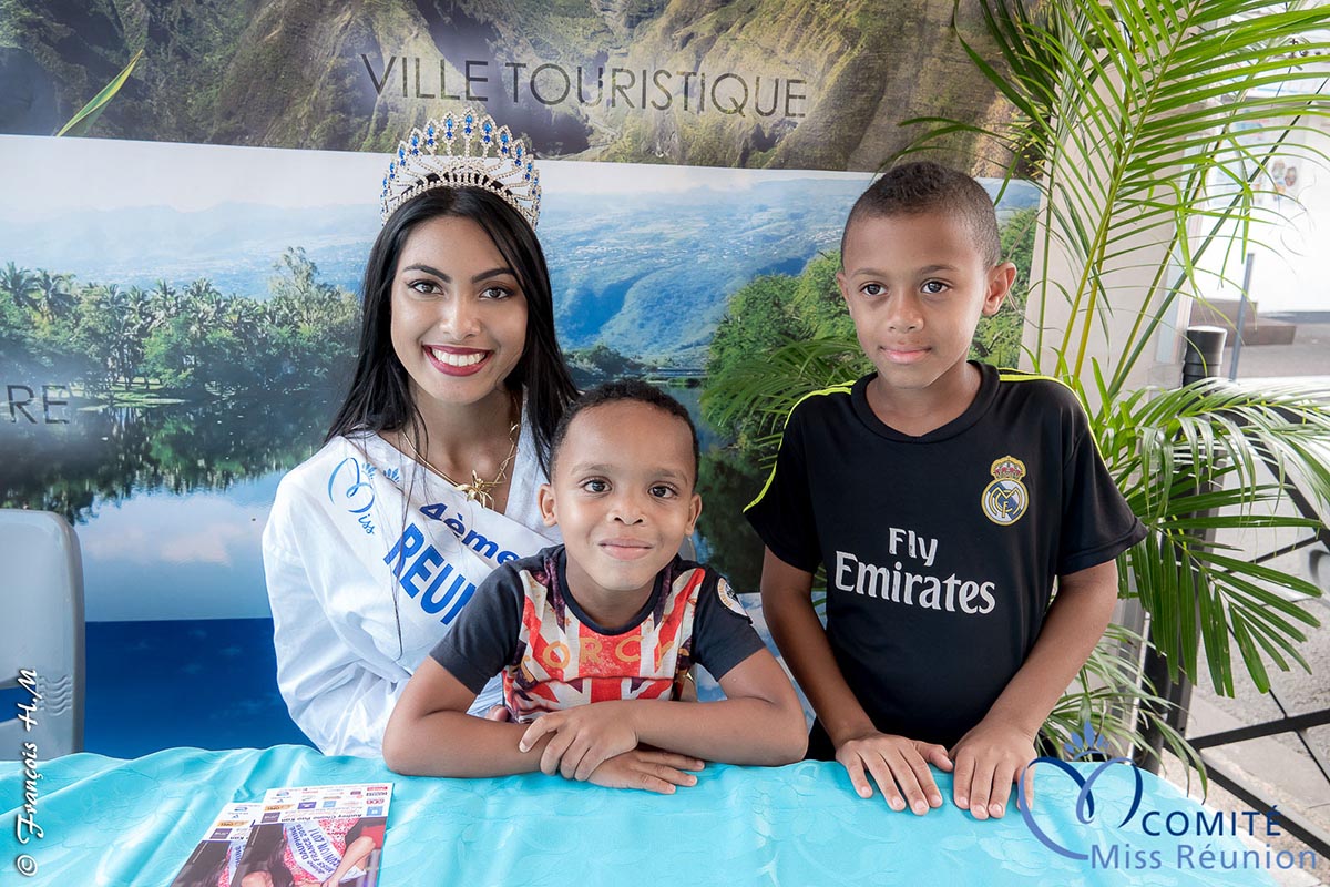 Audrey Chane Pao Kan dans les rues de Saint-Paul